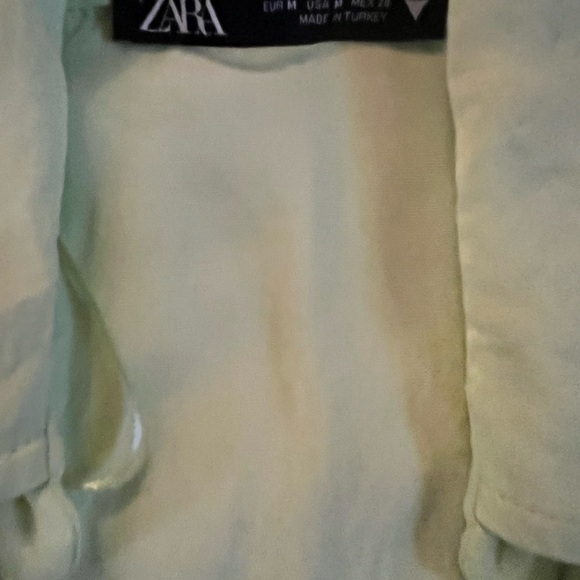 ZARA wrap top! Shoulder pads! - Picture 2 of 3